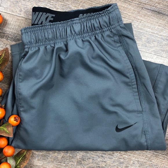 Nike Other - Nike Dry-Fit Gray Track Pants